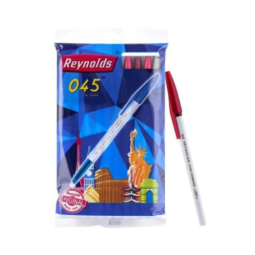 Reynolds 045 Fine Carbure Ballpen Pack of 10