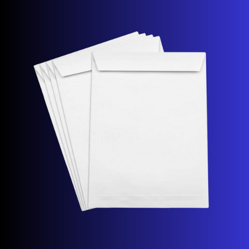 VDC Laminated Paper Envelopes-10X12 Inches-100 GSM Pack of 50