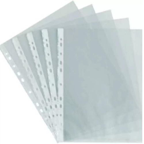 VDC Heavy Duty Transparent Document Separator A4 Leaf, 11 Holes - 100 Sheets