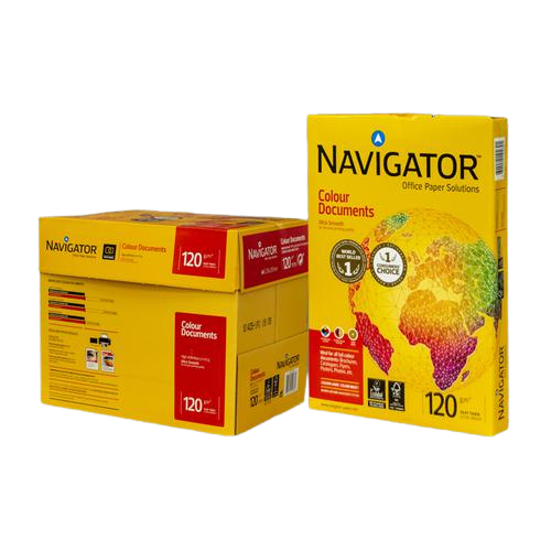 Navigator Premium A4 Size UHD Documents 120 GSM, 250 Sheets Pack