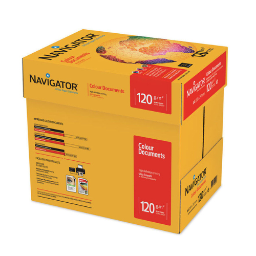 Navigator Premium A4 Size UHD Documents 120 GSM, 250 Sheets Pack