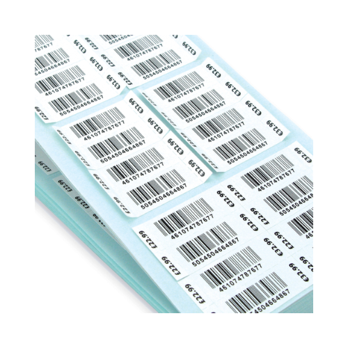 Barcode Label Stickers 50mmx30mm 2-UP (Roll of 2000) - High-Quality Labels