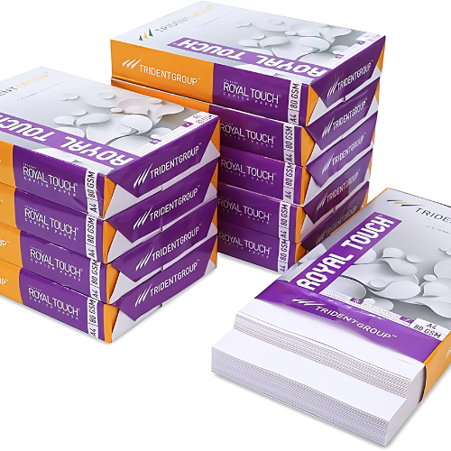 Royal Touch A4 80 Gsm Premium Quality Paper - Pack of 10 Reams