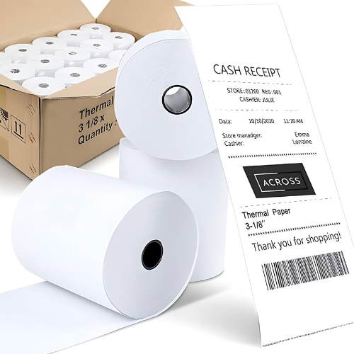 VDC Thermal Roll 2 Inch x 15 Mtr-Pack of 50-High-Quality Thermal Paper Rolls