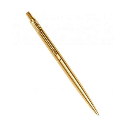 Parker Classic Gold Trim Ball Pen- Pack of 1 Elegant Writing Instrument Blue