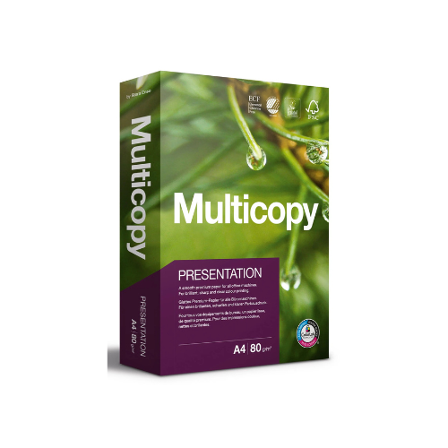 Multicopy Presentation A4 Size 160 GSM Ultra Premium Quality Paper Pack of 250 Sheets