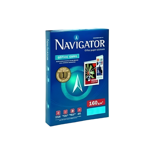 Navigator A4 Paper | 160 GSM | Pack of 5 Reams | 1250 Sheets | Premium Quality