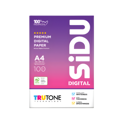 Sidu Premium A4 Paper 100 GSM | Pack of 4 Reams | Smooth Surface