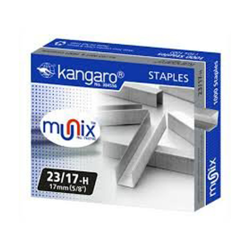 Kangaro Stapler Pins 23/17 No - Pack of 10 Boxes | Heavy-Duty Staples