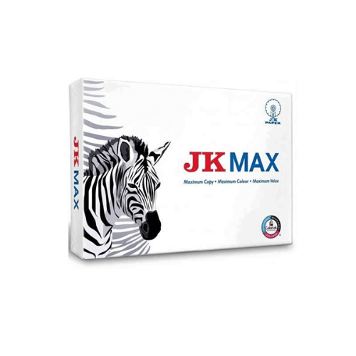 JK Max A4 Copier Paper 70gsm, 5000 Sheets (Pack of 10 Reams)
