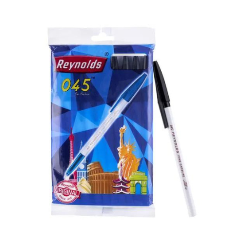 Reynolds 045 Fine Carbure Ballpen Pack of 10