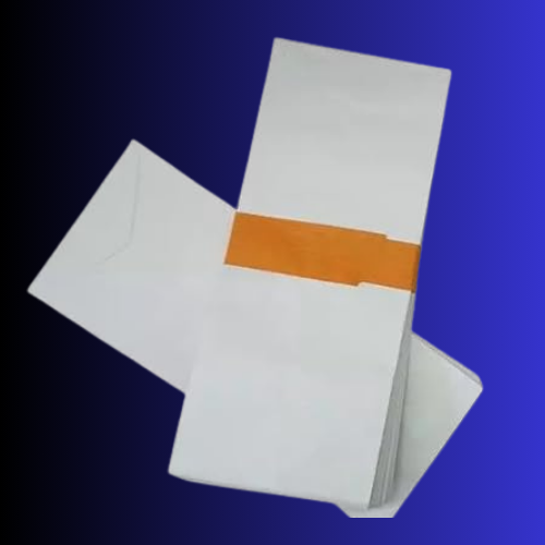 VDC White Paper Envelopes - 90 GSM - Size 9x4 Inches - Pack of 50