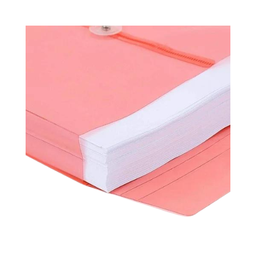 A4-Legal Top Opening Document File Bag Transparent Envelope Holder - 12 Pack