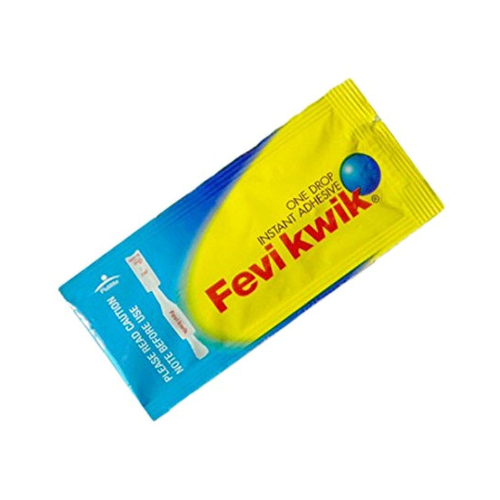 Pidilite Fevikwik Instant Glue 0.5g - Pack of 10 for Quick and Strong Bonding