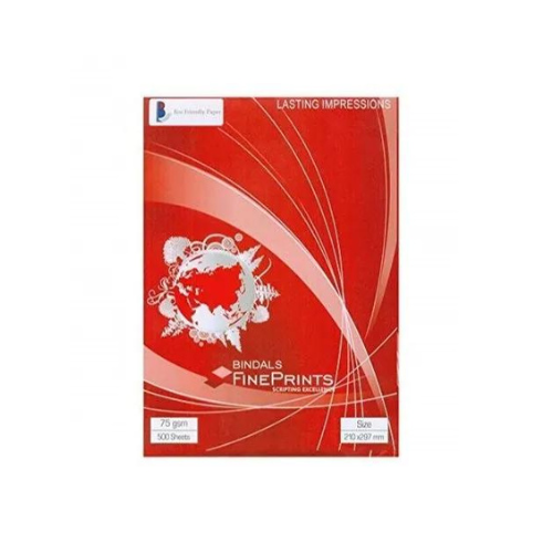 Bindal A4 Paper Ream 75 GSM Pack of 5