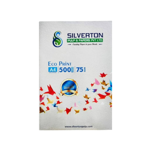 Silverton A4 Size 75 GSM Budget-Friendly Paper 500 Sheets (1 Ream)