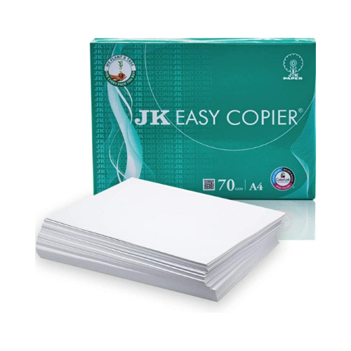 JK Easy Copier Paper A4 Size 70 Gsm 500 Sheets (1 Ream Pack)