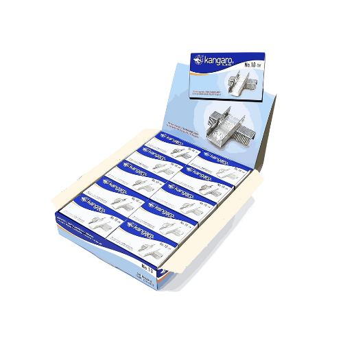 Kangaro Staples No.10-1M – Set of 20 Boxes (20,000 Pins)