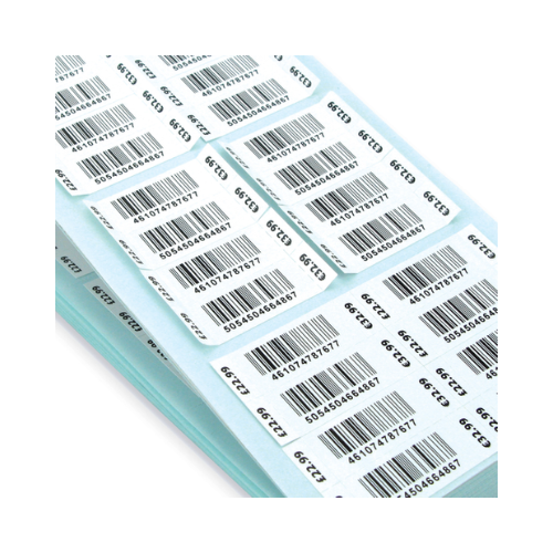 Barcode Label Stickers 50mmx30mm | 2-UP Roll of 2000 | High-Quality Adhesive Labels