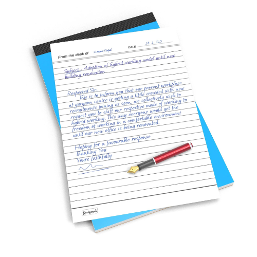 Neelgagan Slip Pad No. 33 - Pack of 5 - Durable and Convenient Notepads