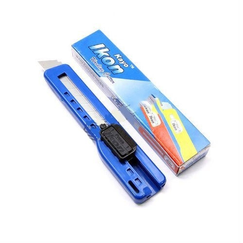 IKON Paper Cutter Big | Heavy Duty | Pack of 10 | Sharp & Durable