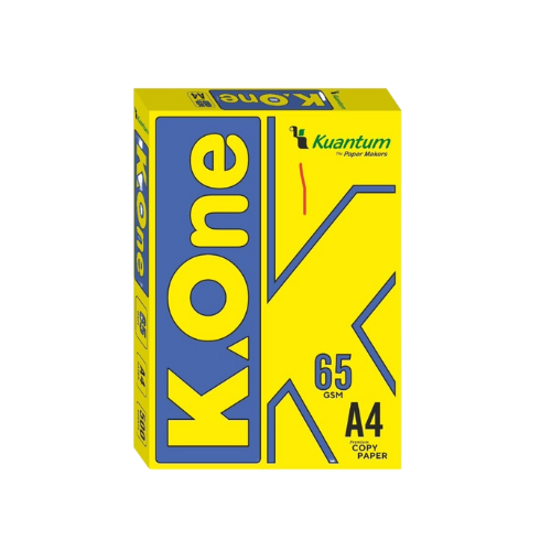 Kuantum K One A4 Paper 65 GSM – Pack of 10 Reams | Economical Bulk Printing