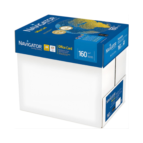 Navigator A4 Paper | 160 GSM | Pack of 5 Reams | 1250 Sheets | Premium Quality