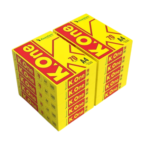 K One A4 Copier Paper 70 GSM | Pack of 10 Reams | Office Printing Paper