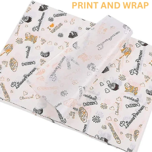 Food Wrapping Butter Paper - Non-Stick, 16.5x26.77 Inches