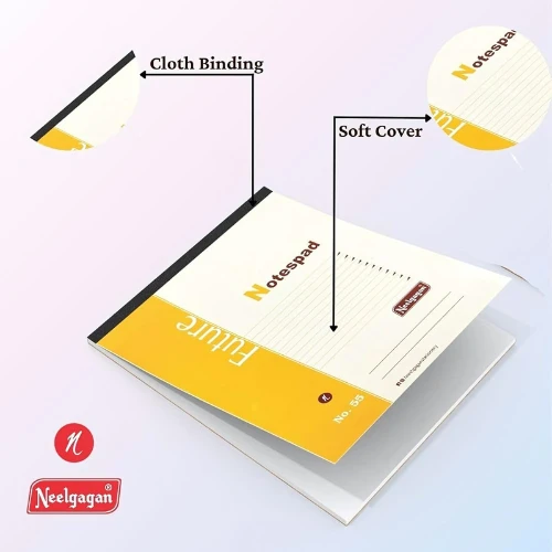 Neelgagan Slip Pad No. 55 - Pack of 5 - Durable and Convenient Notepads