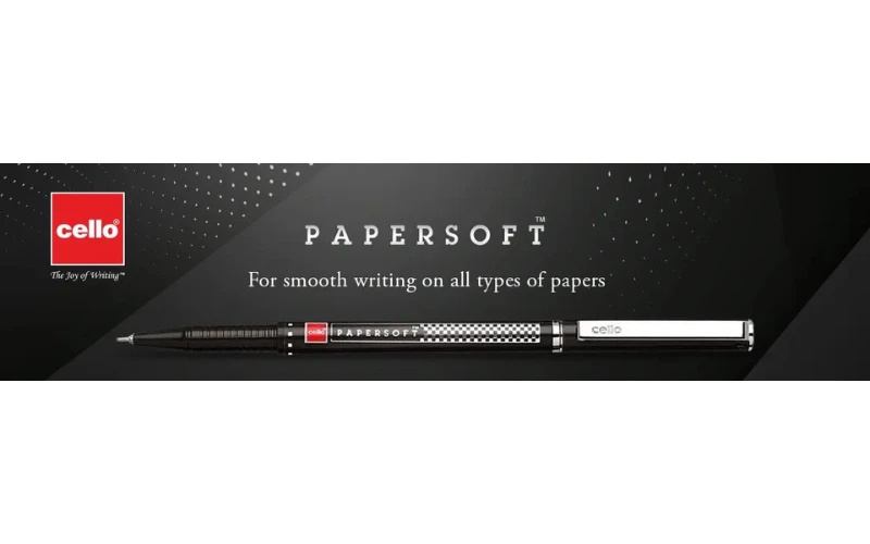 Cello Papersoft Ball Pen Pack of 10 Pens