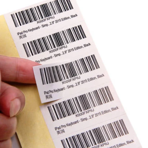 Barcode Label Stickers 50mmx50mm 1-UP 