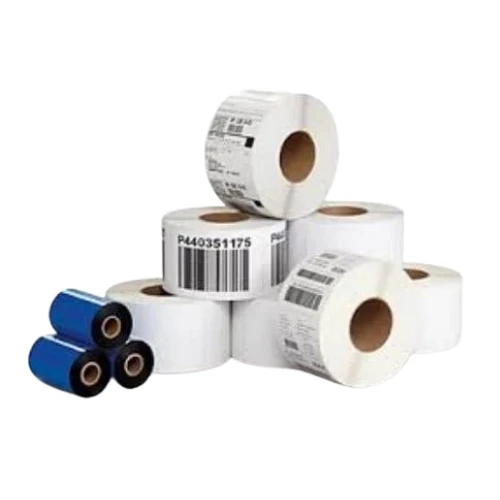 Barcode Label Stickers 25mmx10mmx4-UP