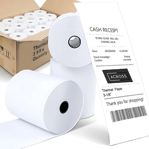 VDC Thermal Roll 3 Inch x 15 Mtr-Pack of 50-High-Quality Thermal Paper Rolls