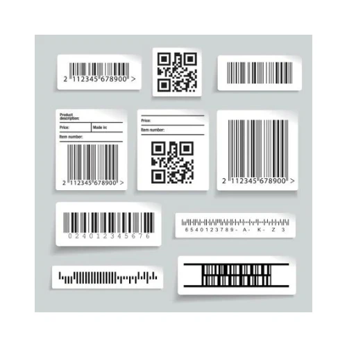 Barcode Label Stickers 40mmx15mm 2-UP