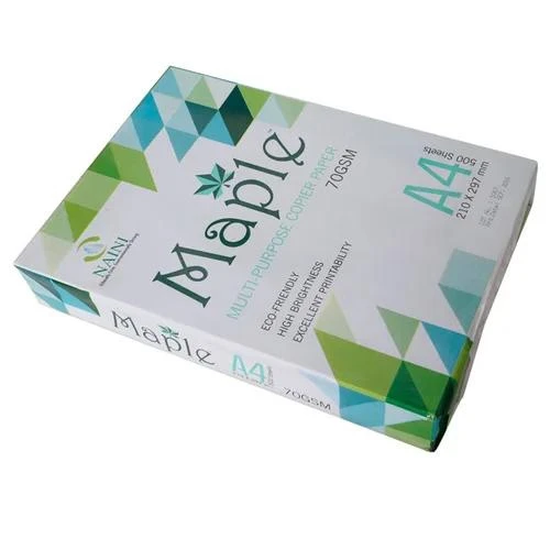 Maple Copier Paper A4 - 70 GSM, 2500 Sheets (Pack of 5 Reams)