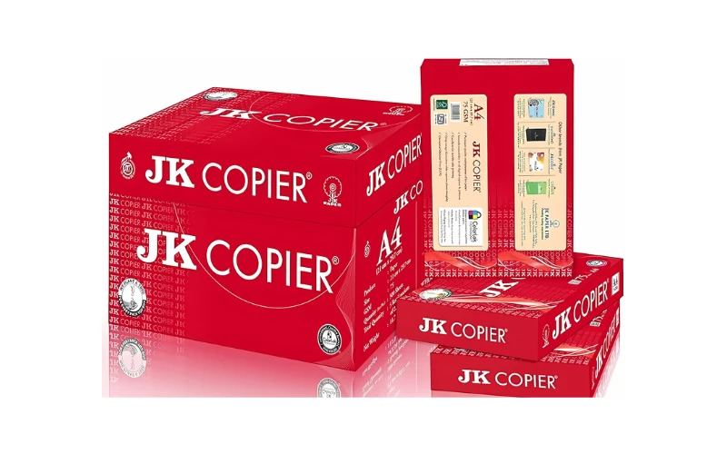 JK Paper 75 GSM A4 Size Pack of 3